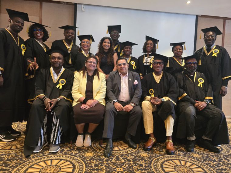 Air Transportation Complaints Handling graduates with facilitators and corporate representatives