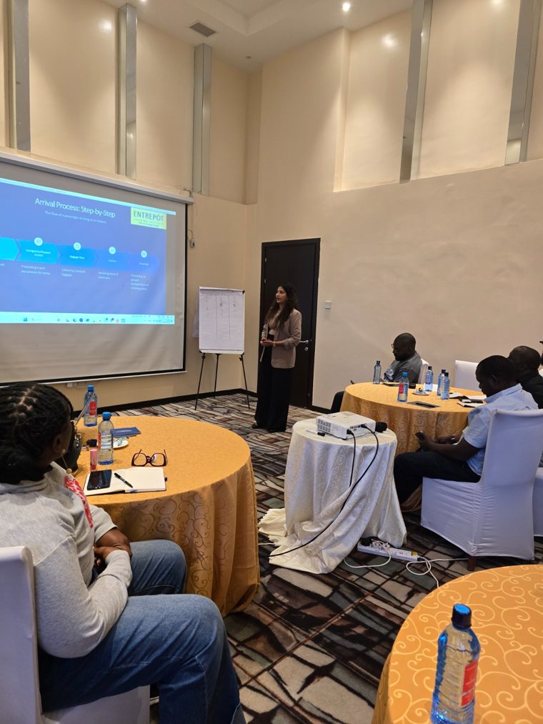 Interactive Facilitation in Air Transportation Handling session